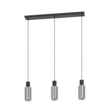 EGLO , 901005 , MAIONE , függeszték , E27 , 3X4W , IP20 , szürke kép
