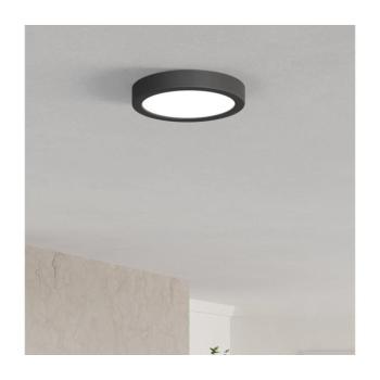 Eglo 901297-LED Mennyezeti lámpatest FUEVA LED/7,5W/230V 2700/4000/6500K átm. 16,6 cm fekete 901297 kép