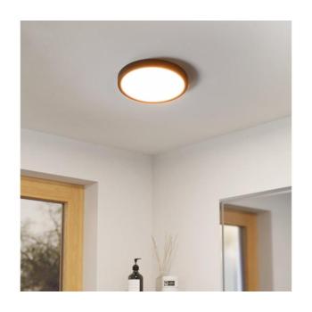 Eglo 901326-LED Fürdőszobai mennyezeti lámpa FUEVA, LED 14,2 W, 230 V, Ø 27,8 cm, IP44, fekete 901326 kép