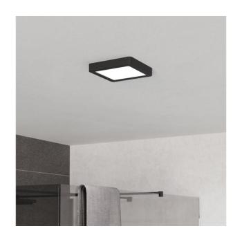 Eglo 901328 - FUEVA fürdőszobai LED mennyezeti lámpa 7W/230V 15x15 cm IP44 fekete 901328 kép