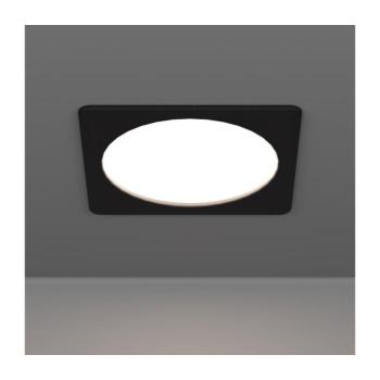 Eglo 901392 - FUEVA LED beépíthető mennyezeti lámpa, 10,5W/230V, 16,6x16,6 cm, fekete 901392 kép