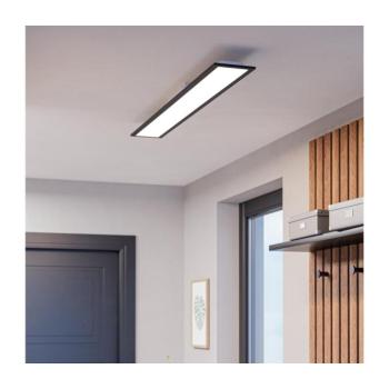 Eglo 901488 - MORADILLO LED felületre szerelhető panel, 28 W, 230 V, 120 x 15 cm, fekete 901488 kép