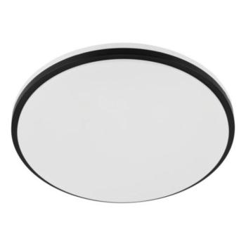 EGLO , 901529 , MARGIDORE , fali-mennyezeti lámpa , 3000 K, 4000 K, 6000 K , LED , 18W , IP54 , fehér, fekete kép