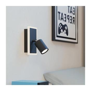 Eglo 901634 - RIMBOCCHI LED fali spotlámpa LED/7W/230V fekete 901634 kép