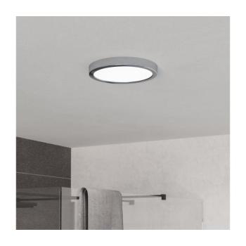 Eglo 901763 - LED fürdőszobai mennyezeti lámpa FUEVA LED/11,5W/230V Ø21,1cm IP44 króm 901763 kép