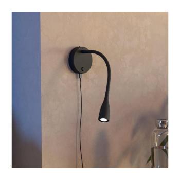 Eglo 901781 - OLIVANDINO LED flexibilis fali lámpa USB-vel, 3,8W, 230V, fekete 901781 kép
