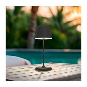 Eglo 901877 - MANNERA-S LED tölthető kültéri dimmelhető asztali lámpa, LED/1,8W/5V, IP54, fekete 901877 kép