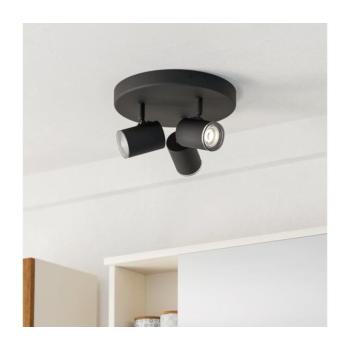 Eglo 901965 - Fürdőszobai spotlámpa CONSUMA 3xGU10/5W/230V IP44 fekete 901965 kép