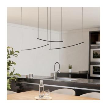 Eglo 902166 -LED dimmelhető csillár kábelen VILLEGGI LED/22W/230V 2700/4000/6500K fekete 902166 kép
