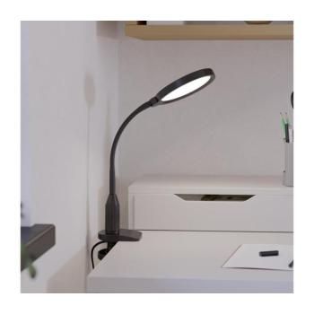 Eglo 902174 - LAURO LED csíptetős, dimmelhető lámpa LED/5,5W/230V 2700/4000/6500K fekete 902174