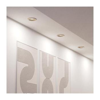 Eglo 902246 - 3 darabos LED mennyezeti süllyesztett spotkészlet BARRANCO 1xGU10/4,5W/230V króm 902246 kép
