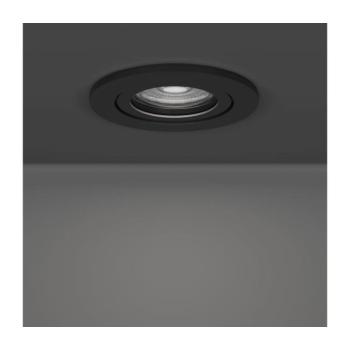 Eglo 902264 - LED beépíthető spotlámpa BARRANCO LED/4,8W/230V fekete 902264 kép