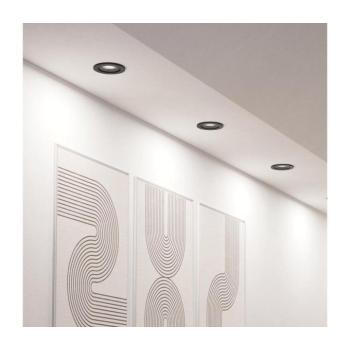 Eglo 902265 - SZETT 3x LED beépíthető mennyezeti spotlámpa BARRANCO LED/4,8W/230V fekete 902265 kép