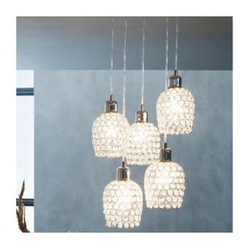 Eglo 94898 - BONARES 1 zsinóros csillár 5xE27/60W/230V 94898