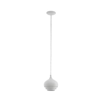 Eglo 97212 - CAMBORNE kábeles függőlámpa 1xE27/60W/230V fehér átm. 190 mm 97212 kép