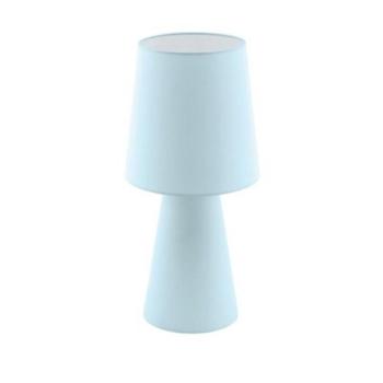 EGLO , 97432 , CARPARA , asztali lámpa , E27 , 2X12W , IP20 , pasztell világoskék kép