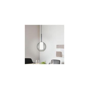 Eglo 97633 - Kábeles függeszték TINDARI 1xE27/60W/230V füstszínű fekete 97633 kép