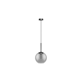 Eglo 97847 - TINDARI függeszték 1xE27/28W/230V fekete/füst 97847 kép