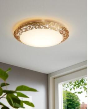 EGLO , 98023 , MONTENOVO , fali-mennyezeti lámpa , 3000 K , LED , 3X7,3W , IP20 , fehér, arany kép