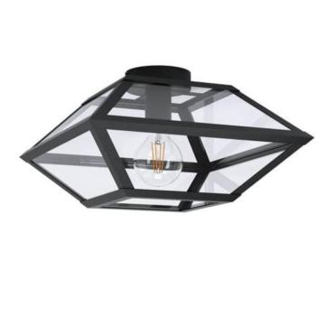 EGLO , 98356 , CASEFABRE , mennyezeti lámpa , E27 , 1X60W , IP20 , átlátszó kép