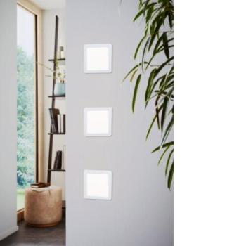 EGLO , 99163 , FUEVA 5 , süllyesztett lámpa , 3000 K , LED , 11W , IP20 , fehér kép