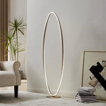 EGLO CAMEROTA LED álló világítás, bézs, magasság 143 cm, CCT, dimmelhető kép