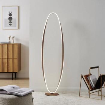 EGLO CAMEROTA LED álló világítás, bronz, magasság 143 cm, CCT, dimmelhető kép