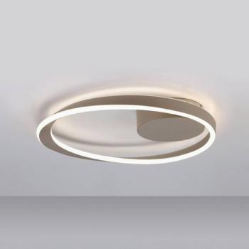 EGLO CAMEROTA LED mennyezeti lámpa, bézs, Ø 41 cm, távirányítóval kép