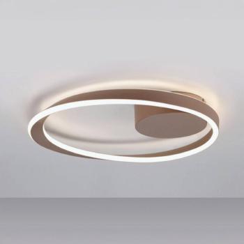 EGLO CAMEROTA LED mennyezeti lámpa, bronz, Ø 41 cm, távirányítóval kép