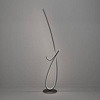 EGLO CARDONCITO LED álló világítás, fekete, magasság 130 cm, CCT kép