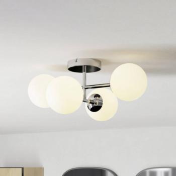 EGLO CASTROVIDO mennyezeti lámpa, króm, 48 cm, 4 izzós, IP44, G9-LED kép