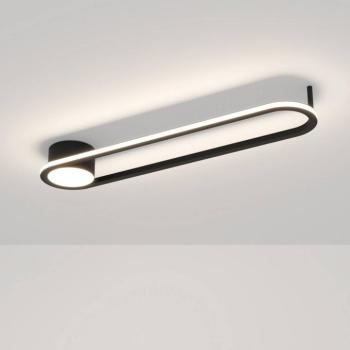 EGLO COLLECORVINO LED mennyezeti lámpa, fekete, hossza 50 cm, CCT kép