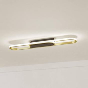 EGLO CONIVARENA LED mennyezeti lámpa, fekete/réz, 69 cm, CCT kép