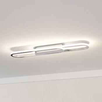 EGLO CONIVARENA LED mennyezeti lámpa, króm színű, hossza 69 cm, CCT kép