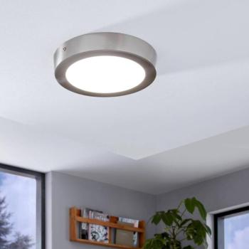 EGLO connect Fueva-C világítás kerek 22,5cm nikkel kép