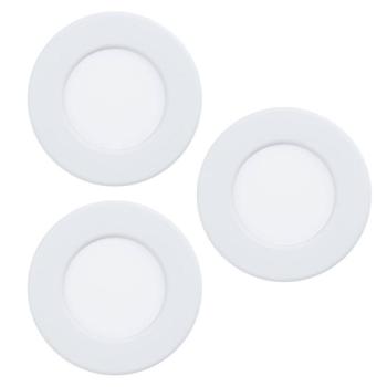 EGLO connect LED beépíthető lámpa Fueva 6-Z, fehér, 3 db-os szett kép