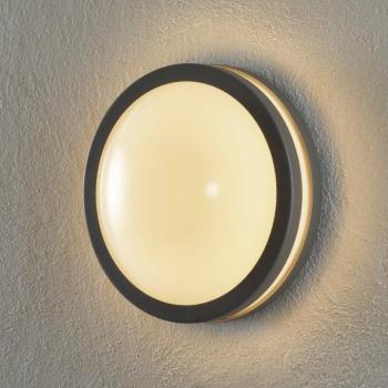 EGLO connect Locana-C LED kültéri fali lámpa ezüst színben kép