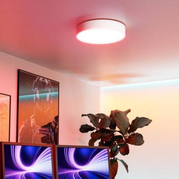 EGLO connect Smart LED mennyezeti lámpa Gallizzi-Z, fehér, Ø39cm kép