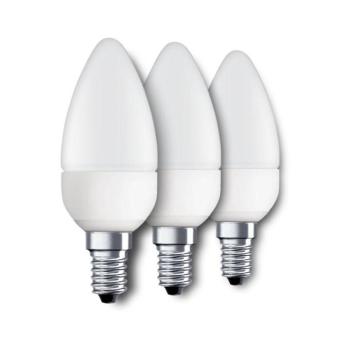 Eglo 10697 - KÉSZLET 3x LED Izzó E14/4W/230V 320lm gyertya 10697 kép