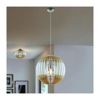 Eglo 32846 - Csillár zsinóron OLMERO 1xE27/60W/230V 32846 kép