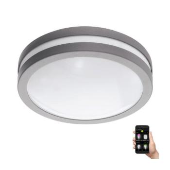 Eglo 33572 - LED fényerőszabályozható fürdőszobai lámpa LOCANA-C 14W/230V IP44 ezüstszínű 33572 kép