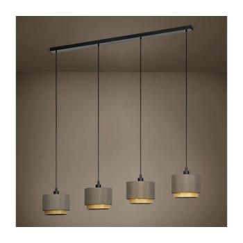 EGLO , 390121 , MARCHENA , függeszték , E27 , 4X40W , IP20 , cappuccino, barna kép