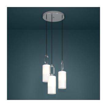 LED lámpa , függeszték , mennyezeti , 3xE27 foglalat , fehér , EGLO , MAJANA , 390128 kép