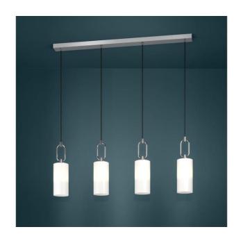LED lámpa , függeszték , mennyezeti , 4xE27 foglalat , fehér , EGLO , MAJANA , 390129 kép