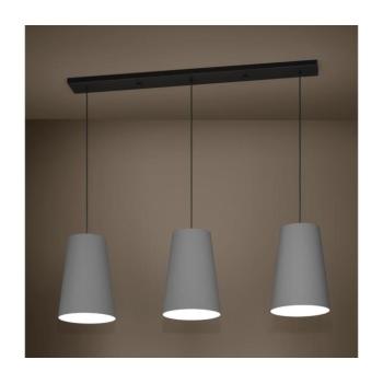 EGLO , 390136 , PETROSA , függeszték , E27 , 3X40W , IP20 , szürke, fehér kép