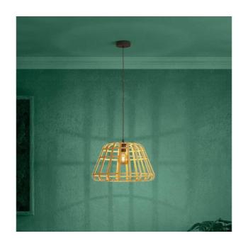 EGLO , 390151 , MONTEZUELO , függeszték , E27 , 1X40W , IP20 , natúr kép