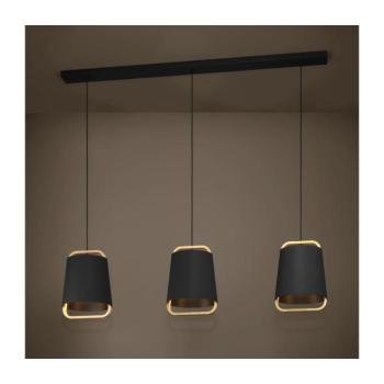 EGLO , 390186 , CAMALOZA , függeszték , E27 , 3X40W , IP20 , fekete kép