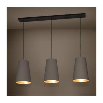 EGLO , 390196 , PETROSA , függeszték , E27 , 3X40W , IP20 , cappuccino, réz kép