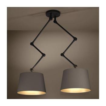 EGLO , 390199 , PISTUNIO , mennyezeti lámpa , E27 , 2X40W , IP20 , cappuccino, réz kép