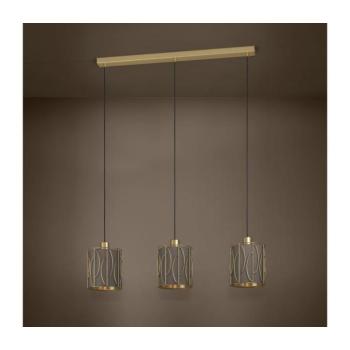 EGLO , 390207 , COROJAL , függeszték , E27 , 3X40W , IP20 , cappuccino, réz kép